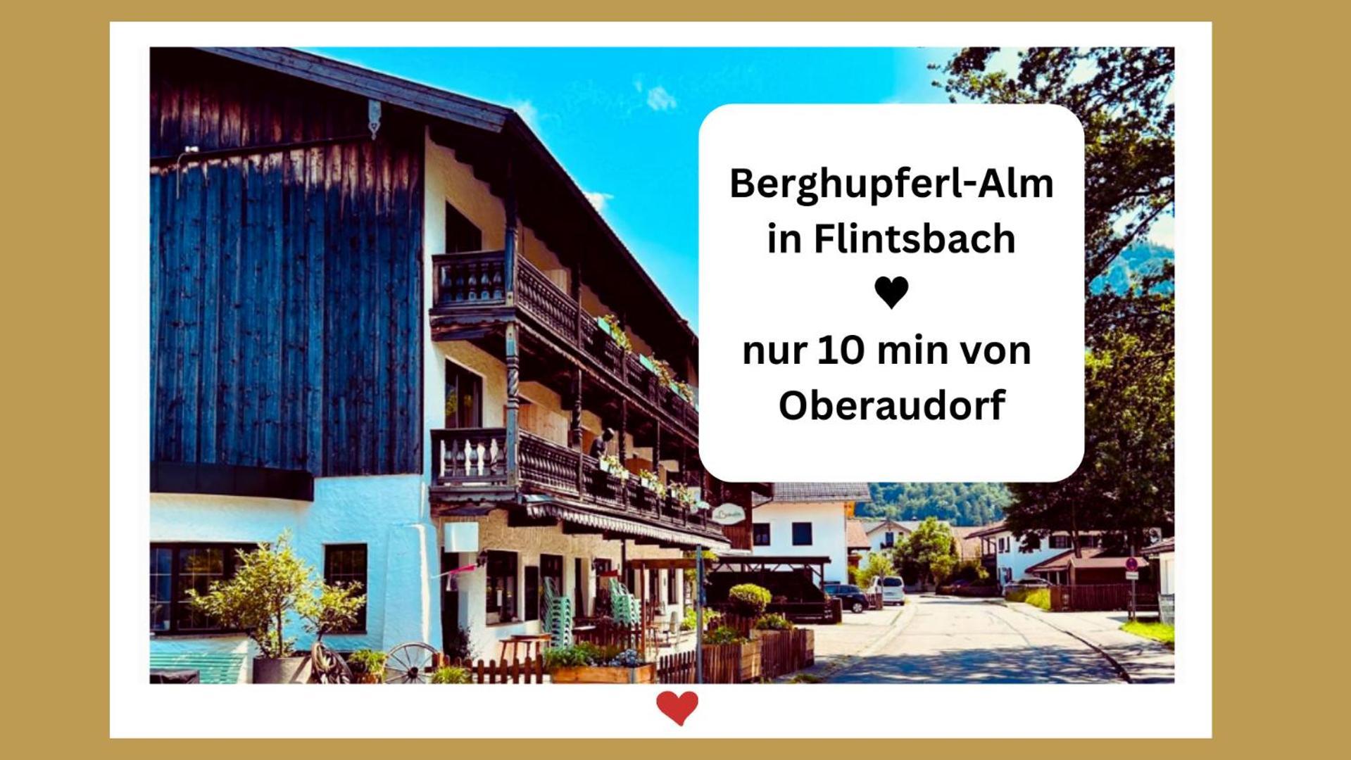 Bed and Breakfast Berghupferl-Alm - Do Legst Di Nieda Flintsbach am Inn Esterno foto